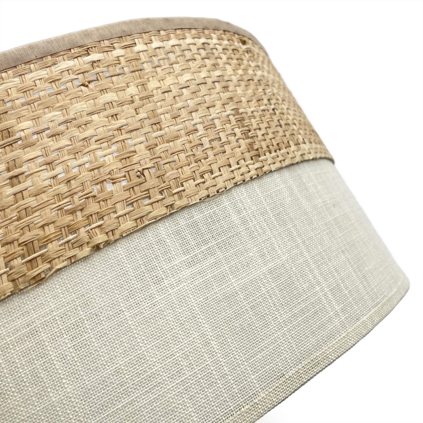 LED plafonsko svetlo SIRJA BOHO LED/20W/230V 4000K prečnik 35 cm bež/krem