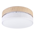 LED plafonsko svetlo SIRJA BOHO LED/36W/230V 4000K prečnik 45 cm bež/bela