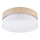 LED plafonsko svetlo SIRJA BOHO LED/36W/230V 4000K prečnik 45 cm bež/bela