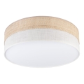 LED plafonsko svetlo SIRJA BOHO LED/36W/230V 4000K prečnik 45 cm bež/krem