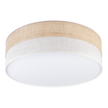 LED plafonsko svetlo SIRJA BOHO LED/36W/230V 4000K prečnik 45 cm bež/krem