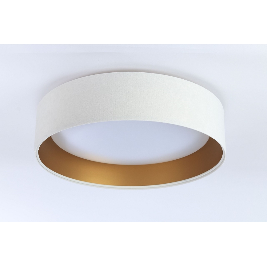 LED prigušiva plafonska svetiljka SMART GALAXY LED/24W/230V prečnika 45 cm 2700-6500K Wi-Fi Tuya bela/zlatna + daljinski upravljač