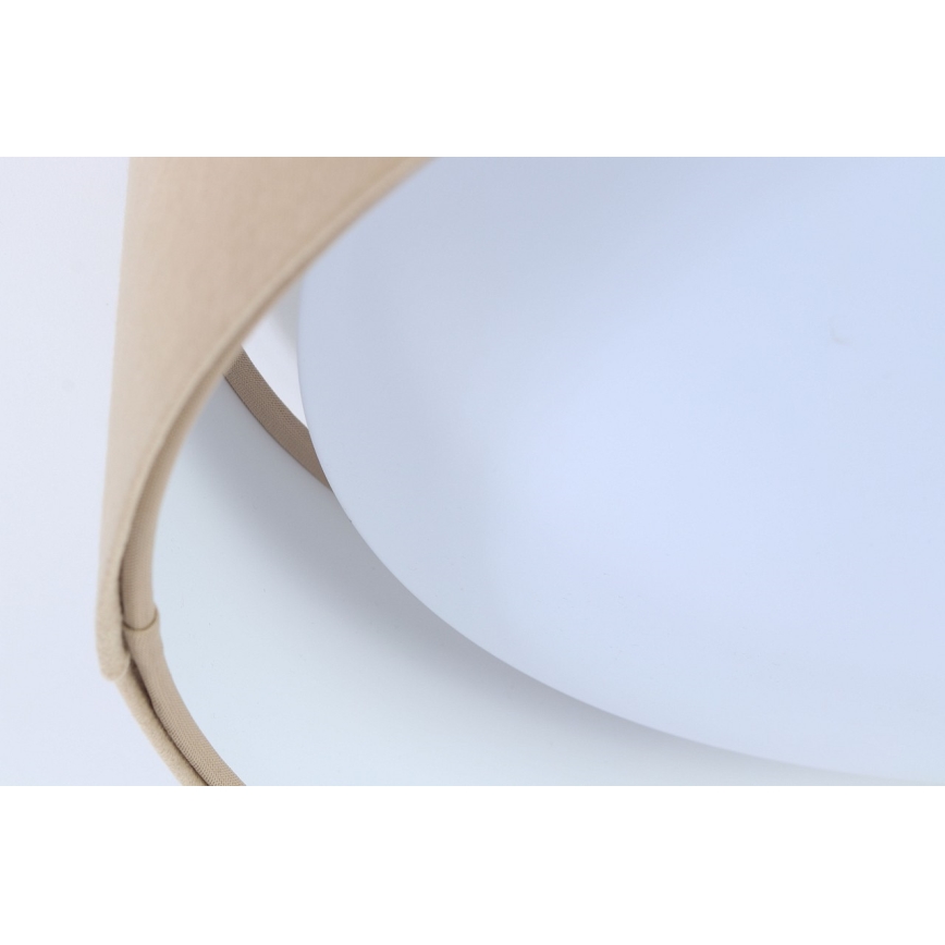 LED prigušiva plafonsko svetlo SMART GALAXY LED/36W/230V pr. 55 cm 2700-6500K Wi-Fi Tuya bež/belo + daljinski upravljač