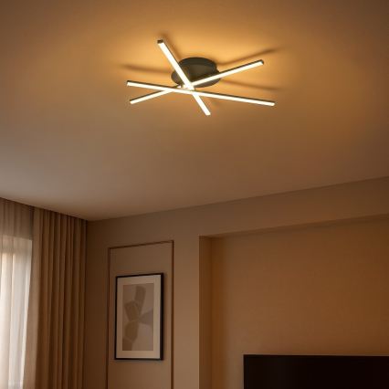 LED plafonsko svetlo STICK LED/12W/230V crno
