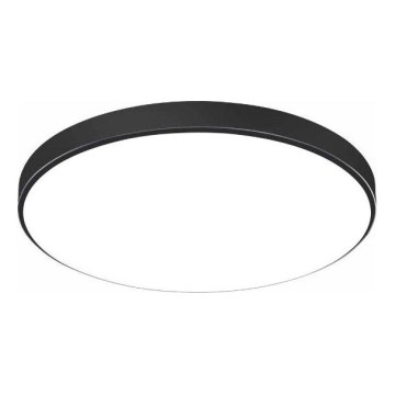 LED plafonsko svetlo za kupatilo CARTER LED/12W/230V 6000K IP44 Ø 22 cm crno
