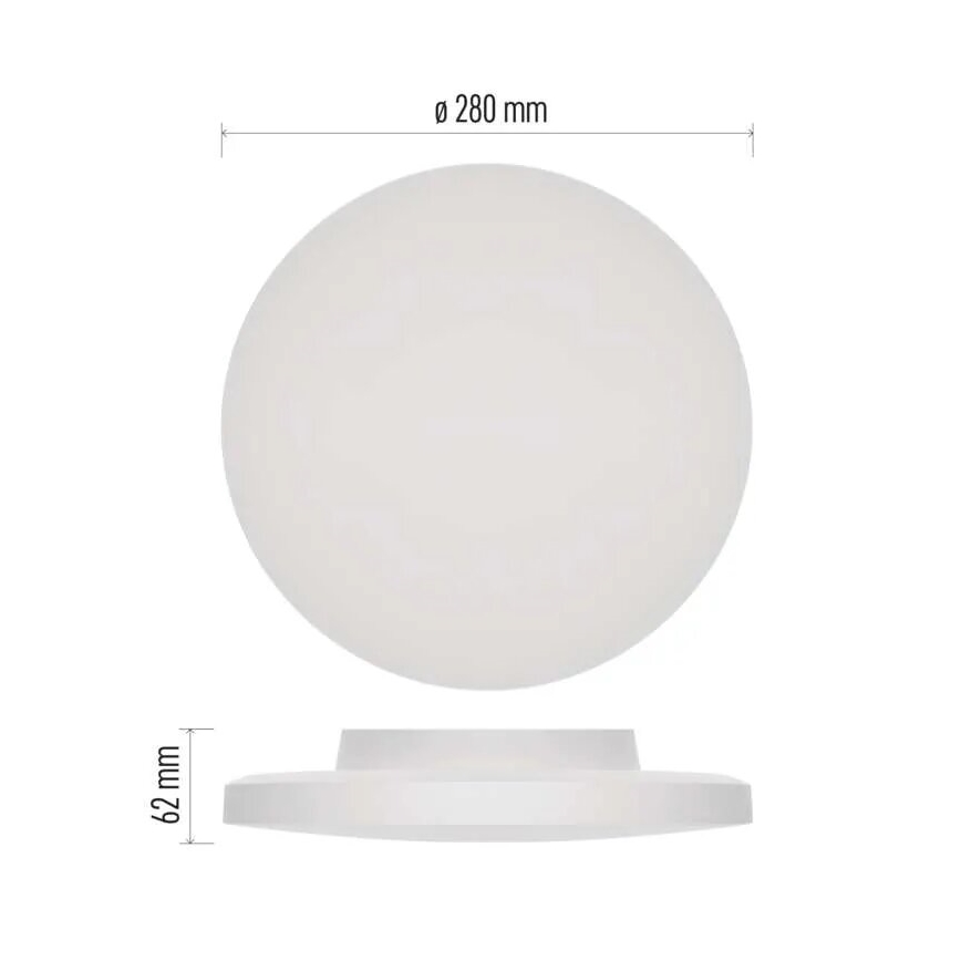 LED plafonsko svetlo za kupatilo LED/15W/230V 3000/4000/5700K IP55 belo