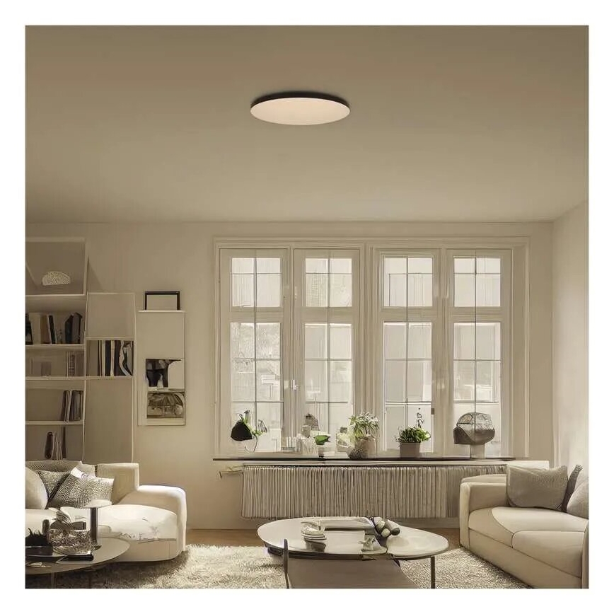 LED plafonsko svetlo za kupatilo LED/15W/230V 3000/4000/5700K IP55 crna