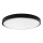 LED plafonsko svetlo za kupatilo LED/18W/230V 6500K IP44 Ø 25 cm crno