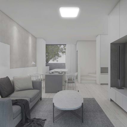 LED stropno svetlo za kupatilo SAMSUNG čip LED/24W/230V IP44 4000K 29x29 cm belo