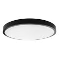LED plafonsko svetlo za kupatilo LED/36W/230V 3000K IP44 prečnik 29,5 cm crno
