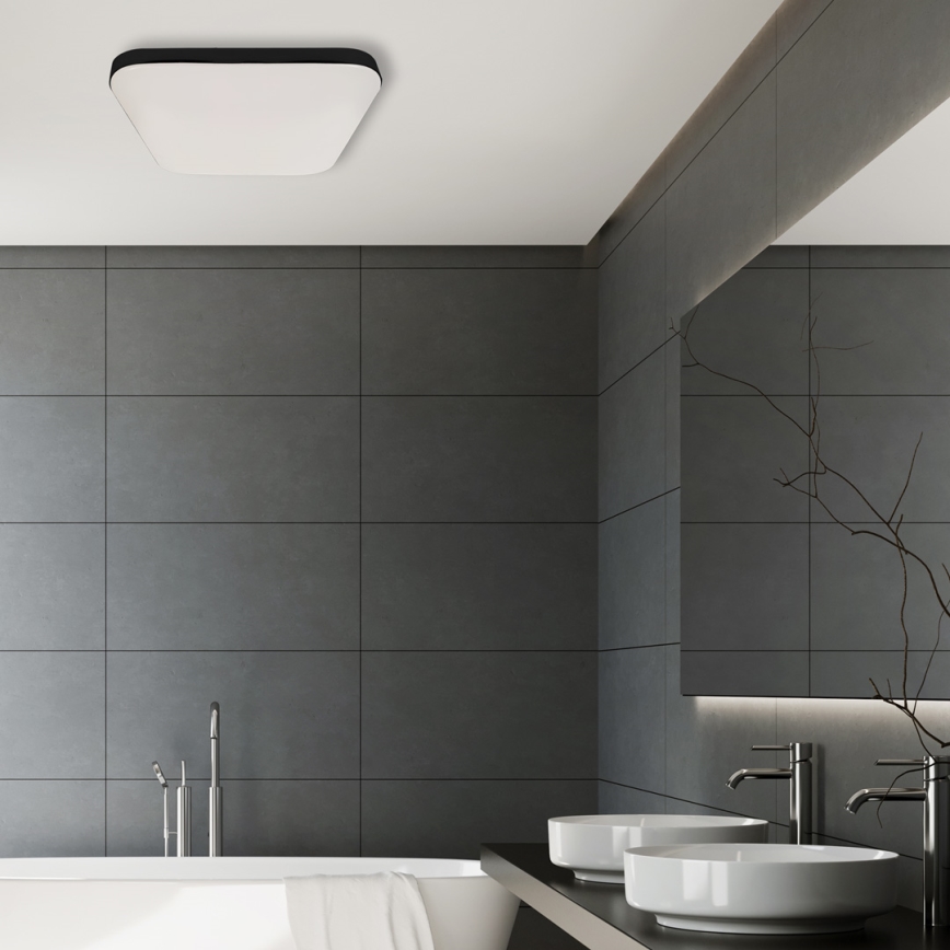 LED plafonsko svetlo za kupatilo NEMO LED/17W/230V IP44 crno