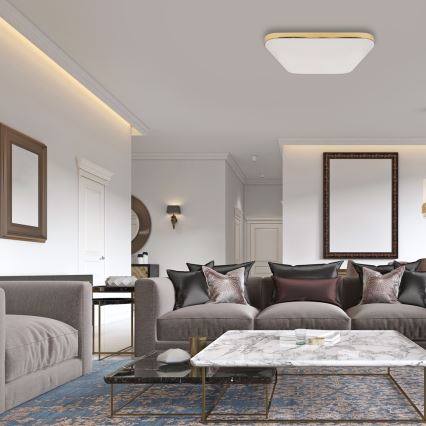 LED plafonsko svetlo za kupatilo NEMO LED/17W/230V IP44 zlatno