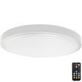 LED plafonsko svetlo za kupatilo sa senzorom LED/18W/230V 4000K IP44 prečnik 29,5 cm bela + daljinsko upravljanje