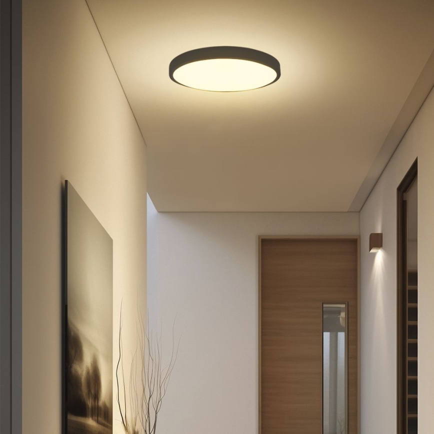 LED plafonsko svetlo za kupatilo sa senzorom, SAMSUNG čip, LED/24W/230V, IP44, 4000K, Ø 35 cm + daljinski upravljač