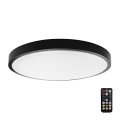 LED plafonsko svetlo za kupatilo sa senzorom SAMSUNG čip LED/36W/230V IP44 4000K prečnik 42 cm crno + daljinski upravljač