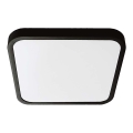 LED plafonsko svetlo za kupatilo SAMSUNG CHIP LED/18W/230V IP44 4000K 25x25 cm crno