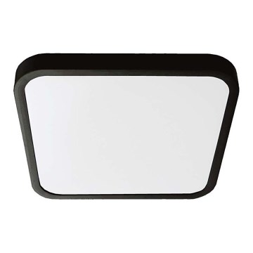 LED plafonsko svetlo za kupatilo SAMSUNG CHIP LED/24W/230V IP44 6500K 29x29 cm crna