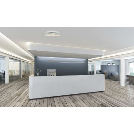 LED prigušiva plafonska lampa za kupatilo SLIDE LED/6/12/18/24W/230V 2900/4000/6200K IP44 bela