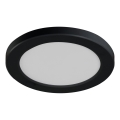 LED plafonsko/ugradno svetlo 2u1 ERGA LED/17W/230V 3000/4000/6500K crna
