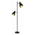 LED podna lampa 1xE27/7W/230V 2700K crna
