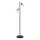 LED podna lampa 2xE27/7W/230V 2000K crna/zlatna