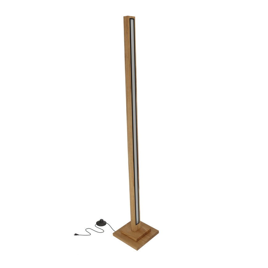 LED Podna lampa ALSET LED/18W/230V hrast