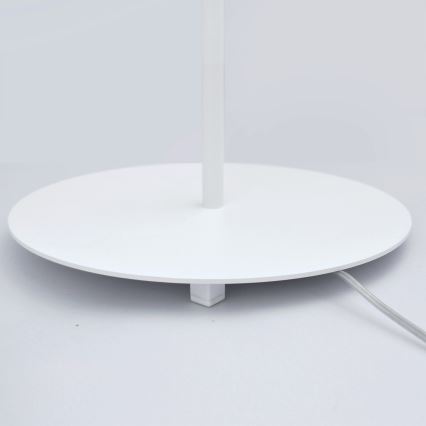 LED podna lampa HELEN 1xE27/15W/230V bela