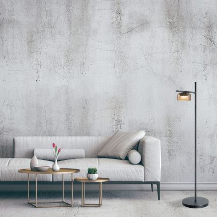 LED podna lampa OFELIA 1xGX53/6W/230V crna/bež