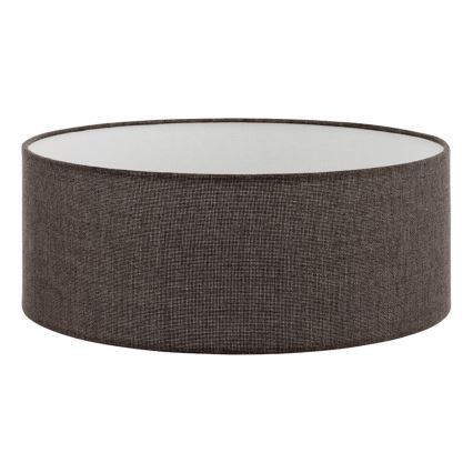 LED podna lampa TUNJA 1xE27/20W/230V, prečnik 38 cm, crna/braon