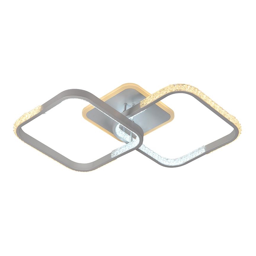 LED prigušiva plafonski luster LED/55W/230V 3000-6500K + daljinski upravljač