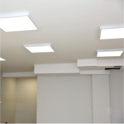LED površinski panel BRISBANE LED/36W/230V 4000K 59,5x59,5 cm bela