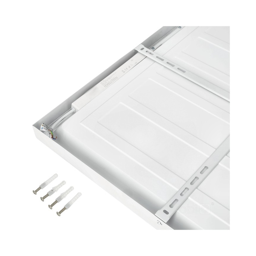 LED površinski panel BRISBANE LED/36W/230V 4000K 59,5x59,5 cm bela