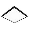 LED površinski panel BRISBANE LED/36W/230V 4000K 59,5x59,5 cm crna