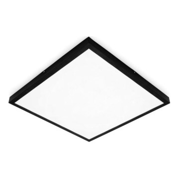 LED površinski panel BRISBANE LED/36W/230V 4000K 59,5x59,5 cm crna