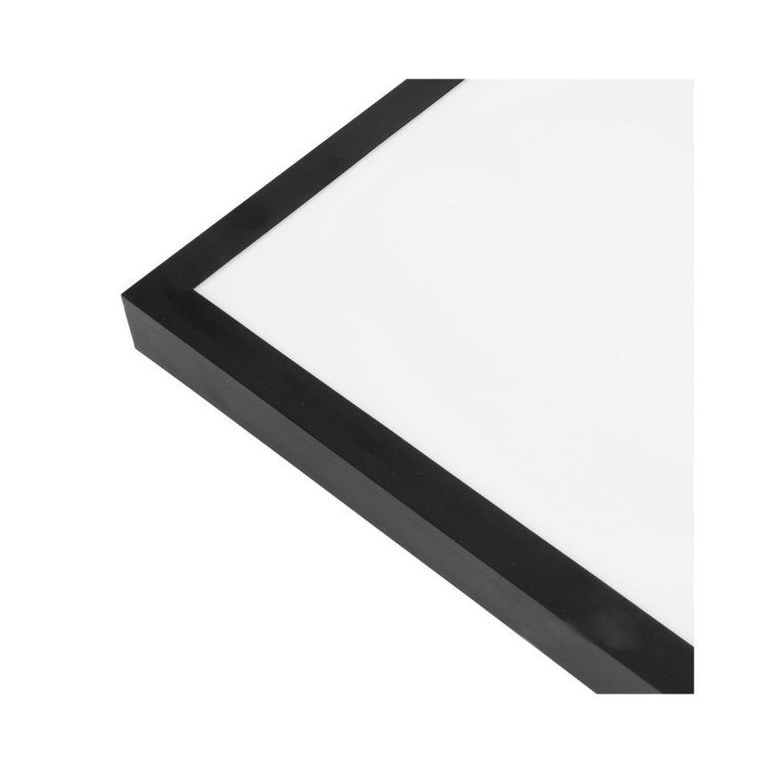 LED površinski panel BRISBANE LED/36W/230V 4000K 59,5x59,5 cm crna