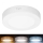 LED površinski/ugrađeni panel 2u1 LED/12W/230V 3000/4000/6000K Ø17cm IP54 bela