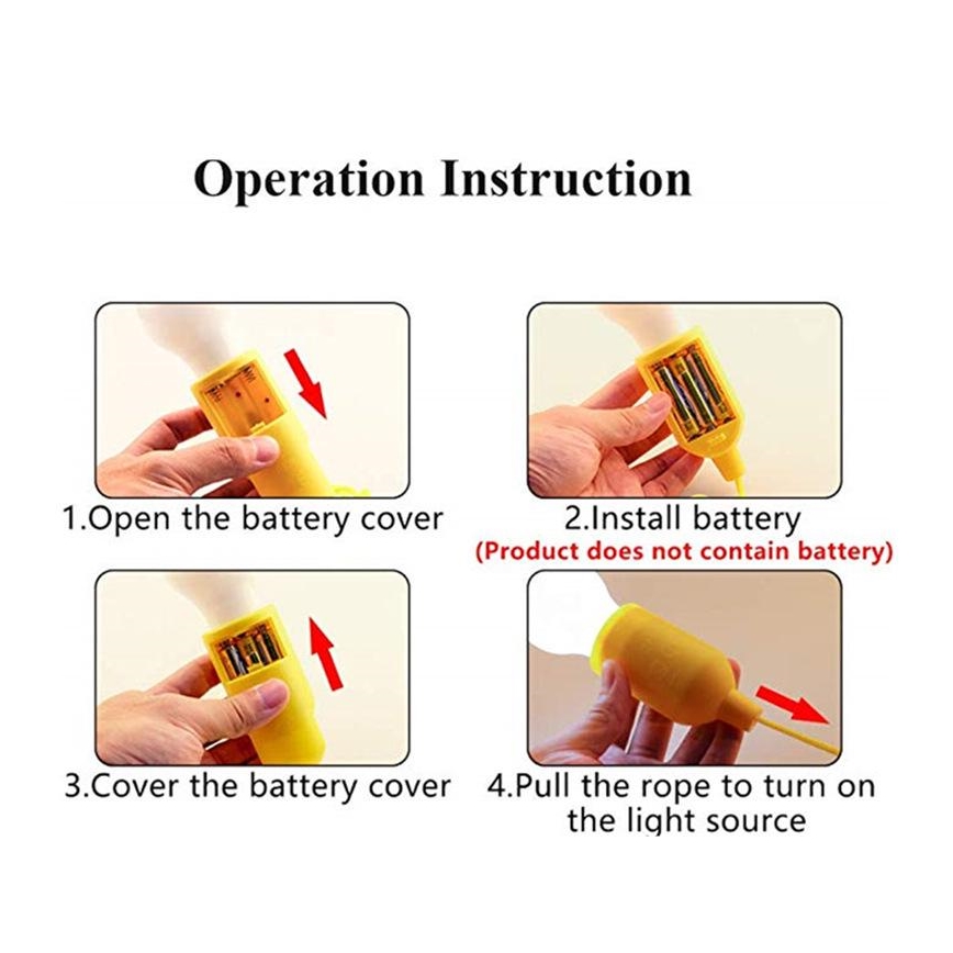 LED Prenosna lampa LED/1W/3xAAA plava