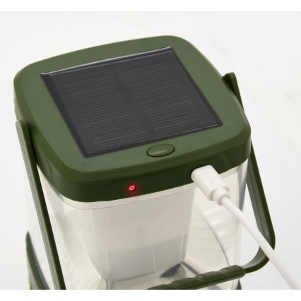 LED Prenosna punjiva lampa sa lapačem insekata LED/3W/1800 mAh zelena