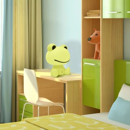 LED prigušiva dečija lampa na dodir FROG LED/2,5W/3,7V 1200 mAh