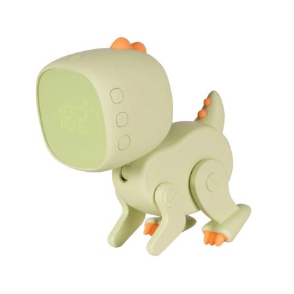 LED RGBW prigušiva dečija noćna lampica sa budilnikom ROBOT LED/1W/5V 1200 mAh