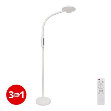 LED prigušiva dodirna lampa 3u1 LED/12W/230V bela CRI 90 + daljinski upravljač