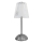 LED prigušiva dodirna punjiva stona lampa ELBA LED/1,6W/800 mAh mat hrom/prozirna