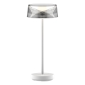 LED prigušiva dodirna spoljašnja stolna lampa CASABLANCA LED/3,4W/5V USB 3600 mAh IP44 bela
