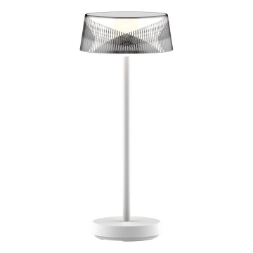 LED prigušiva dodirna spoljašnja stolna lampa CASABLANCA LED/3,4W/5V USB 3600 mAh IP44 bela