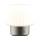 LED prigušiva dodirna stolna lampa LATTE LED/1,8W/5V USB 2000 mAh mat hrom/bela