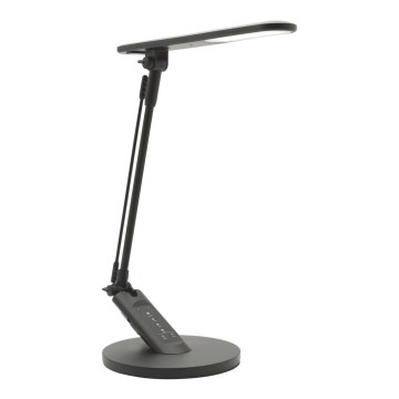 LED prigušiva dodirna stolna lampa OPTIMUM LED/7W/230V USB 3000/4000/6000K crna