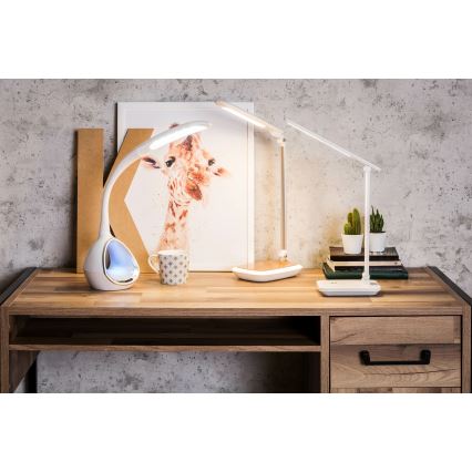 LED prigušiva dodirna stolna lampa LED/5W/5V 6000 mAh