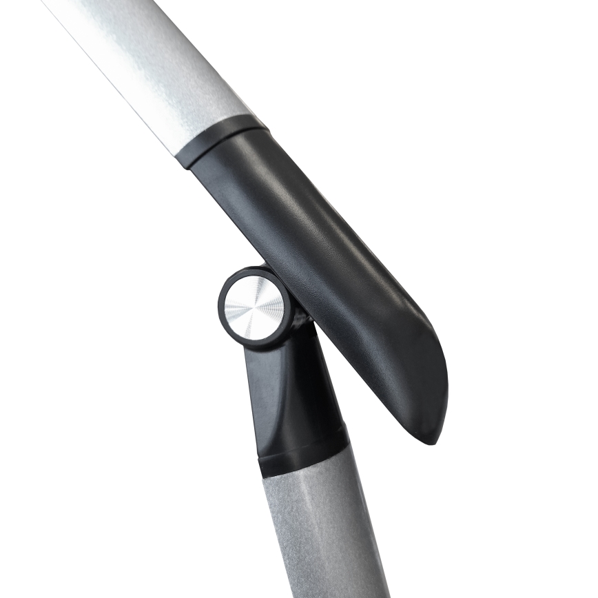 LED prigušiva stolna lampa MADERA na dodir LED/7W/230V USB crna