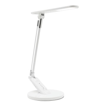 LED prigušiva dodirna stona lampa OPTIMUM LED/7W/230V USB 3000/4000/6000K bela