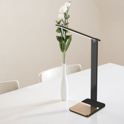 LED prigušiva dodirna stona lampa PRESTIGE LED/12W/230V 2700/4000K/6500K crna